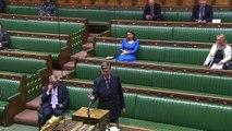 Rees-Mogg plays Rule, Britannia! in Commons