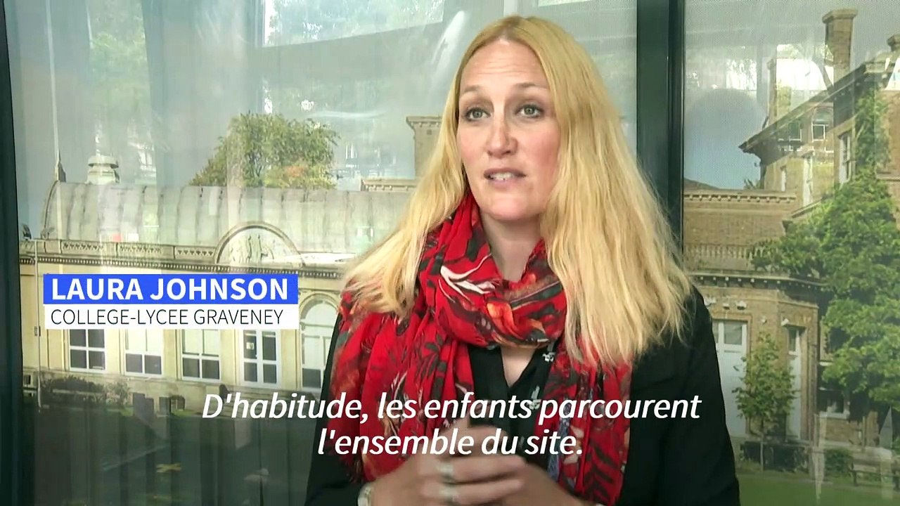 Londres: rentrée des classes pour les élèves des collèges et lycées