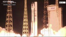 Missione compiuta: l'Esa lancia nello spazio il razzo italiano Vega