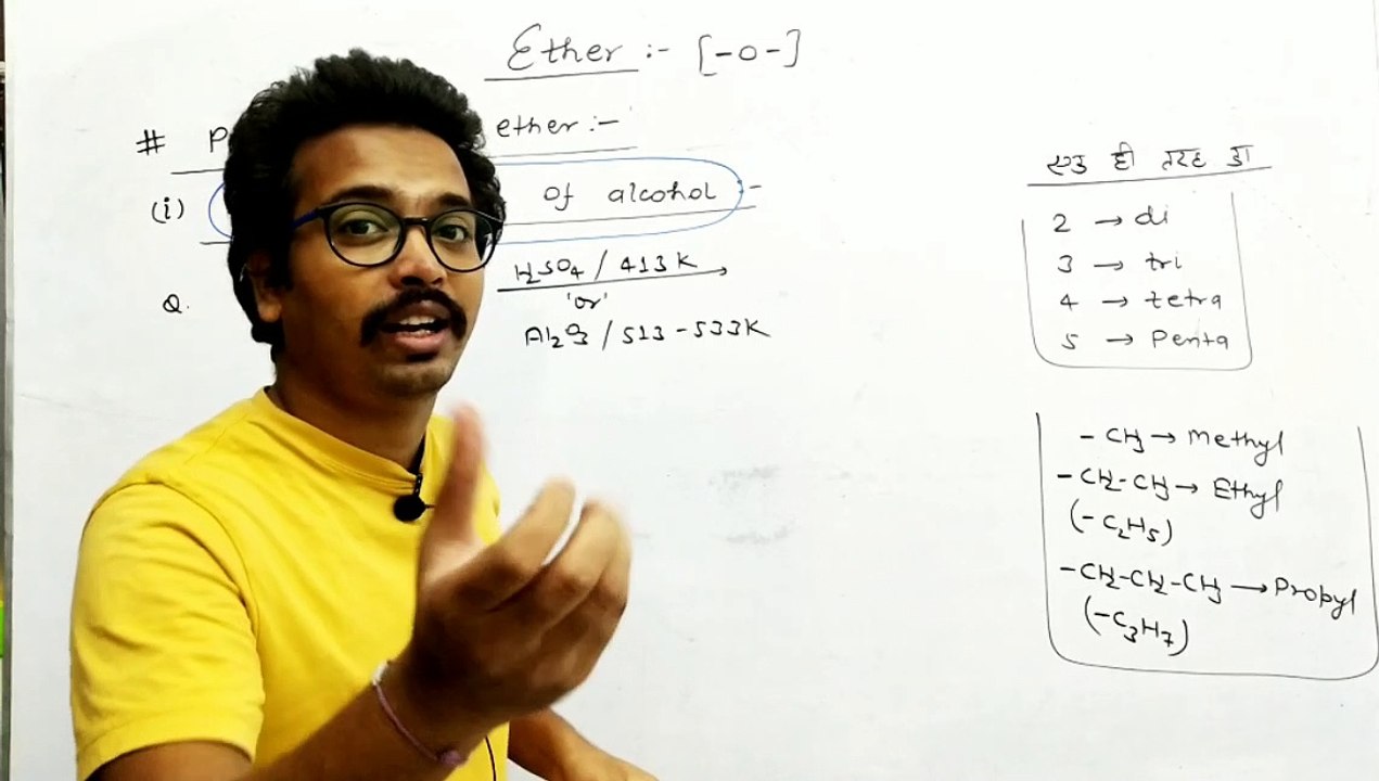 Alcohol, phenol & Ether -Lecture 10