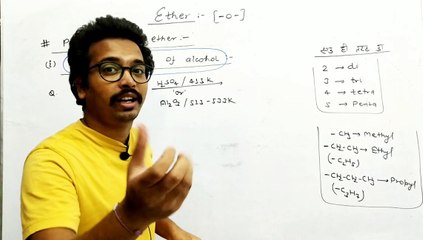 Alcohol, phenol & Ether -Lecture 10