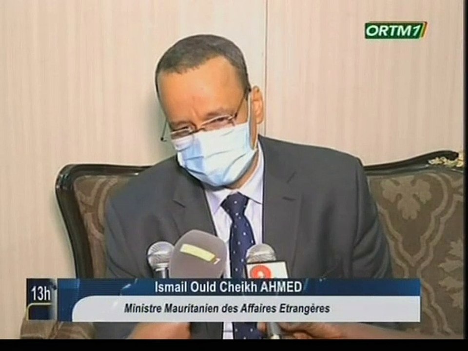 ORTM/Arrivée du ministre des affaires étrangères de la Mauritanie à Bamako