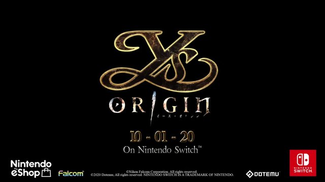 Ys Origin - Bande-annonce date de sortie (Switch)