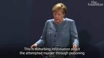 Angela Merkel- 'unequivocal proof' Alexei Navalny was poisoned with novichok