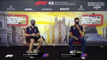 F1 2020 Italian GP - Thursday (Drivers) Press Conference - Red Bull Racing