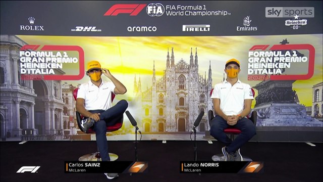 F1 2020 Italian GP - Thursday (Drivers) Press Conference - McLaren