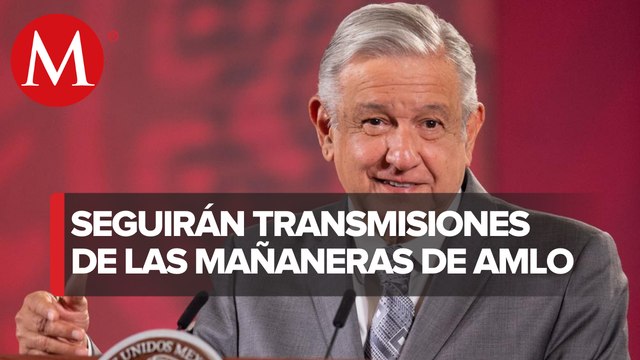 AMLO aplaude fallo del TEPJF: 'mañaneras' seguirán transmitiéndose