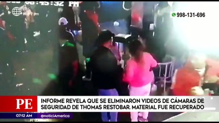 Policías intentaron desaparecer 6 mil archivos de cámaras de seguridad sobre Thomas Restobar | Primera Edición (HOY)