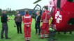 Countess of Wessex visits air ambulance base