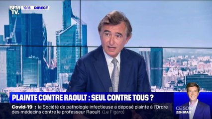Plainte contre Didier Raoult: pour Philippe Douste-Blazy, "c'est triste, ridicule et grotesque"