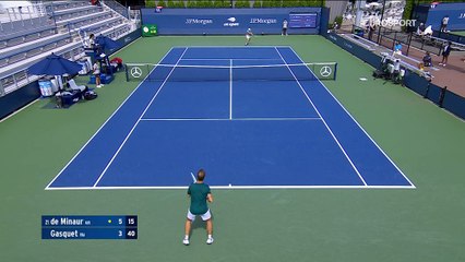Gasquet a fait durer le suspense mais De Minaur était trop fort