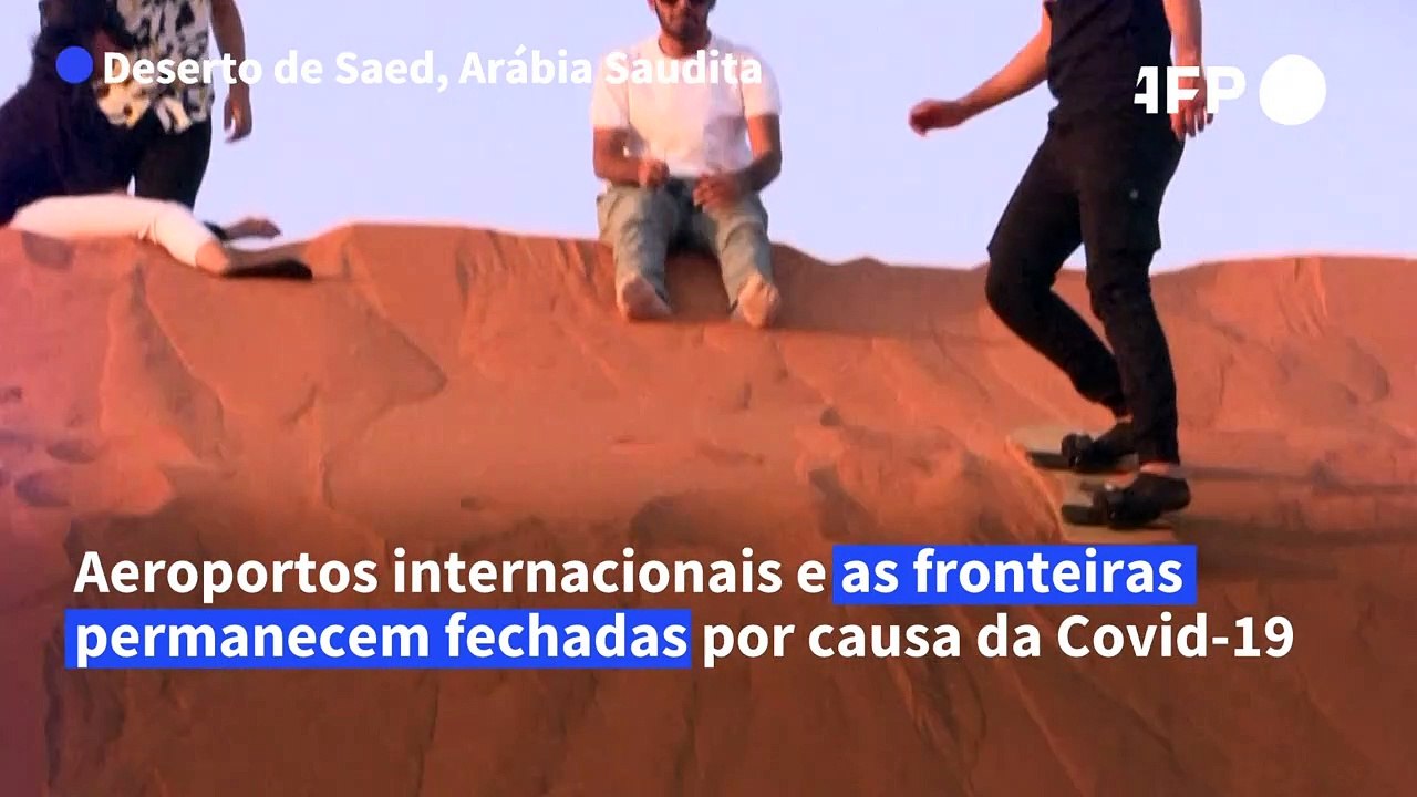 Surfando no deserto