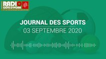 Journal des Sports du 3 septembre 2020 [Radio Côte d'Ivoire]