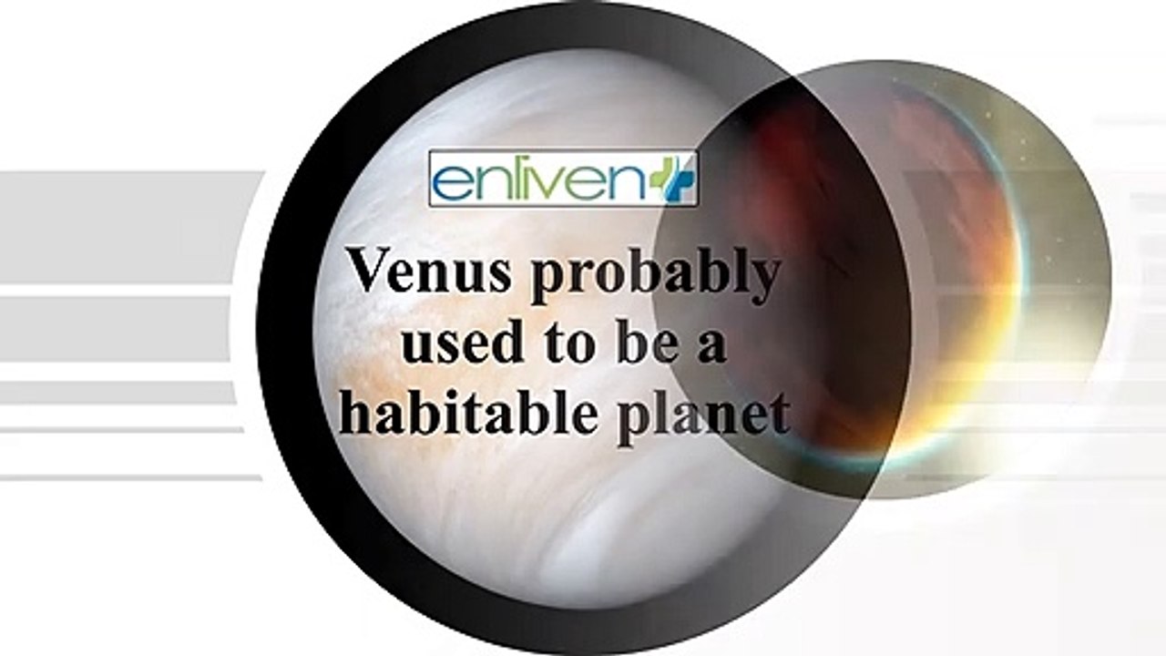 Venus probably used to be a habitable planet.