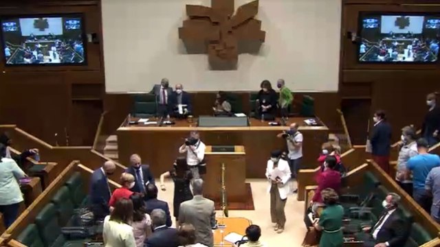 Urkullu proclamado Lehendakari por tercera vez