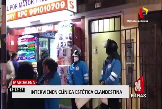 Magdalena: clínica estética clandestina funcionaba sin permiso municipal