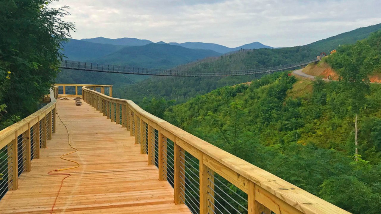Gatlinburg SkyBridge Park’s New Scenic Trail Set to Open Just in Time for Fall Foliage