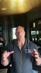 Dwayne La Roca Johnson contó en un video que él y su familia tienen coronavirus