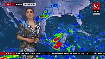 Pamela Longoria nos da el pronóstico del tiempo para este jueves 3 de septiembre