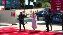 Almodóvar y Tilda Swinton en la alfombra roja de la Mostra de Venecia