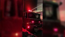 Tras 13 horas de trabajo, bomberos controlan incendio en comercio de Rosario