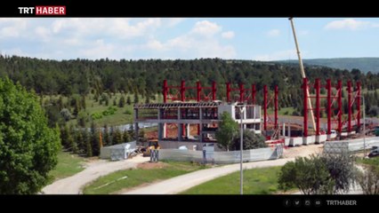 Türkiye'nin en büyük rüzgar tünelinde sona gelindi