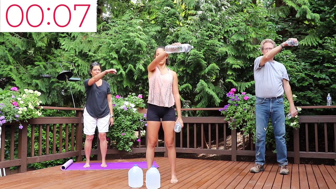 10 Min Upper Body AT HOME Workout || No Gym Equipment || Back, Chest, Shoulders, and Arms!