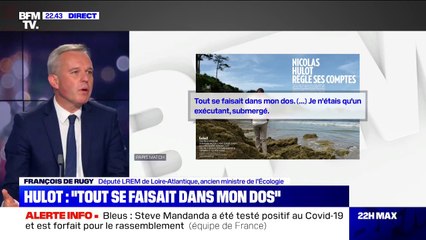 "Ni dans la vie, ni en politique, il n'y a de magie": François de Rugy répond à Nicolas Hulot