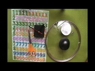 COMO HACER UN RELOJ DE PARED PARA LA OFICINA.