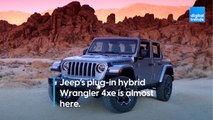 Jeep’s first plug-in hybrid vehicle, the Wrangler 4xe, is almost here.