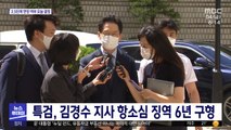 특검, 김경수 지사 항소심 징역 6년 구형