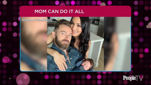 Nikki Bella Says She Doesn't 'Have Any Help' with New Son as Artem Chigvintsev Returns to DWTS