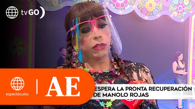 La Chola Chabuca espera la pronta mejoría de hermanos de Manolo Rojas | América Espectáculos (HOY)