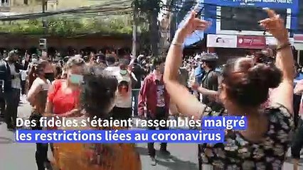 Népal: heurts entre police et fidèles lors d'une fête religieuse