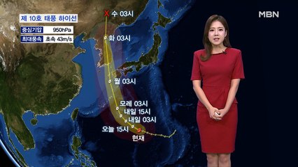 전국 대체로 맑음…휴일 태풍 '하이선' 간접 영향
