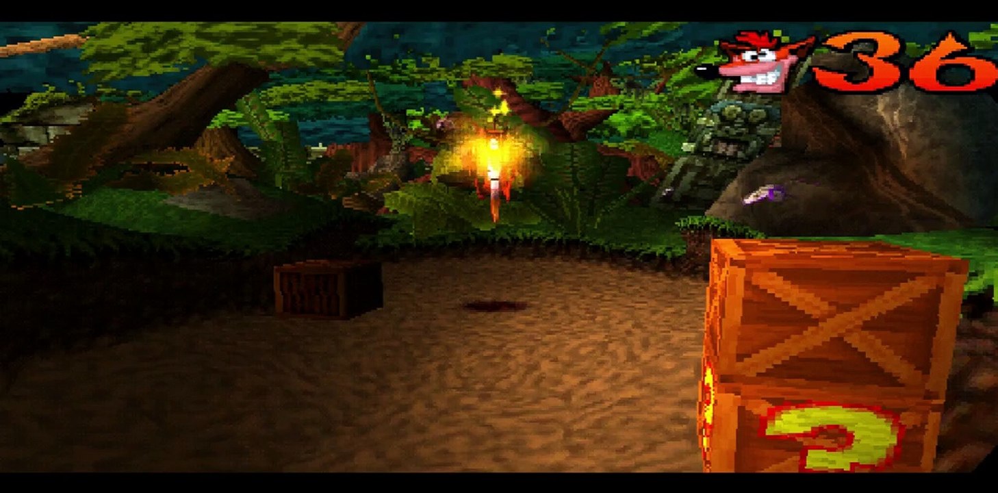 Crash Bandicoot - Boulder Dash - PLAYSTATION SONY Walkthrough