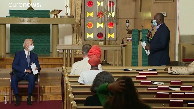 Joe Biden besucht Kenosha und verspricht, gegen Rassismus vorzugehen
