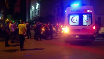 Ters yönden gelen otomobil,  önce Yunus ekiplerine ve ardından 2 araca daha çarptı: 4 yaralı