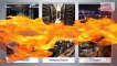 Fire Safety Clean Agent System - Industrial Animation