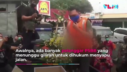 Pelanggar PSBB Dihukum Masuk Peti, Emang Bikin Kapok?