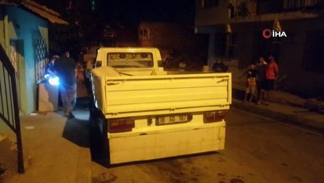 Park halindeki kamyonette çıkan yangında kundaklama şüphesi