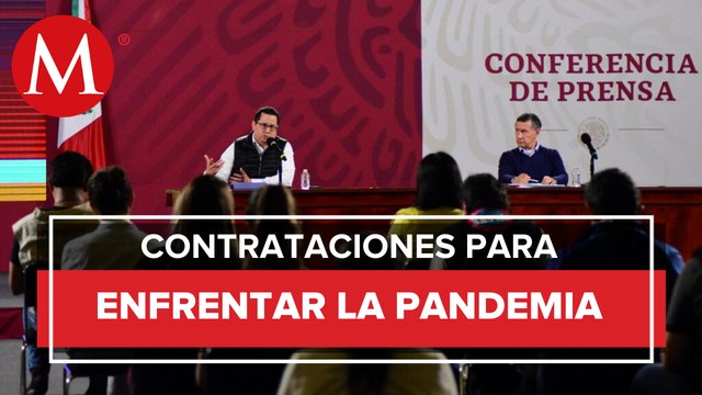 Se han contratado más de 50 mil profesionales de la salud para atender covid-19: Ssa