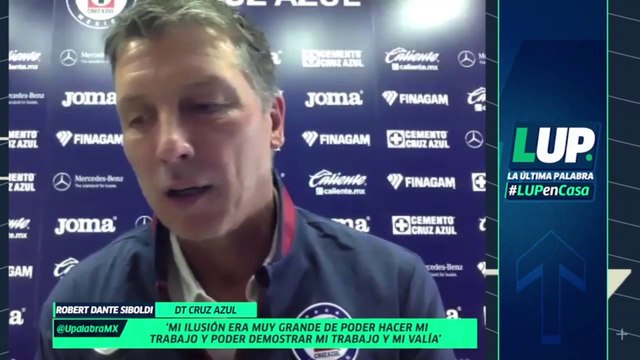 Estamos muy contentos, pero no satisfechos , Robert Dante Siboldi: LUP