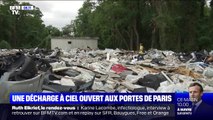 Une décharge à ciel ouvert aux portes de Paris