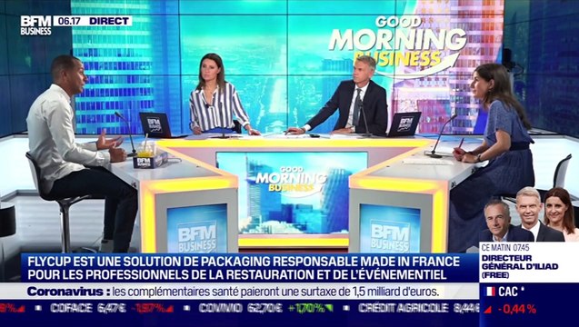 La pépite: Flycup, une solution de packaging responsable made in France pour les professionnels de la restauration et de l'événementiel, par Lorraine Goumot - 04/09