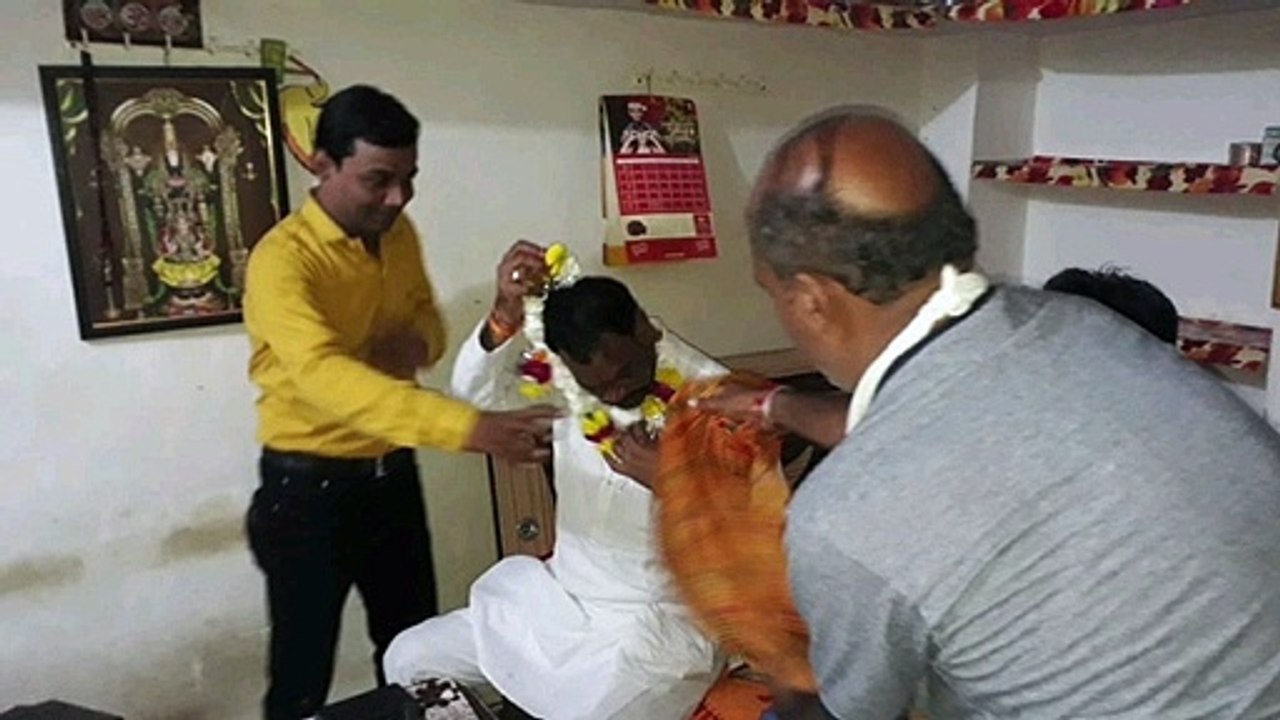 मनासा के विधायक माधव मारू सुवासरा आगमन पर हुआ भव्य स्वागत
