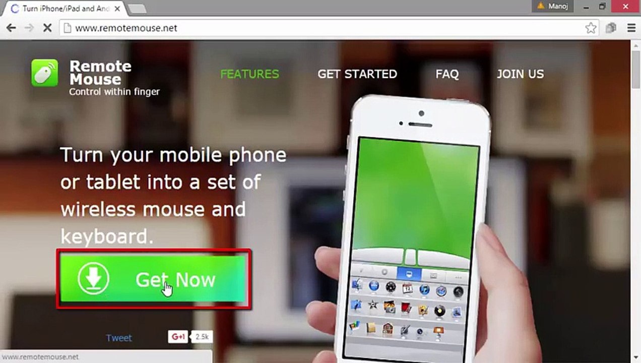 How To Use Mobile as a wireless Mouse in Computer ? Mobile Ko Wireless Mouse kaise Banaye