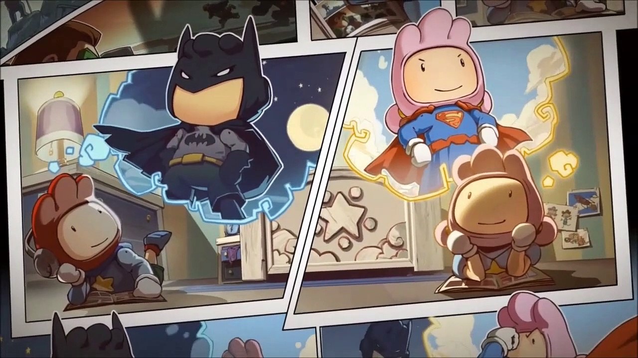 Scribblenauts Unmasked Cutscenes