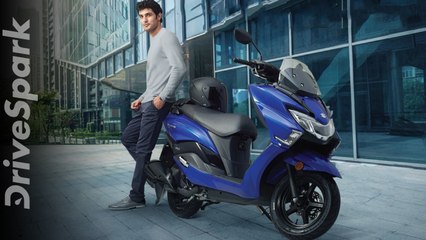 New Suzuki Burgman Street 125 Blue Colour Launched In India