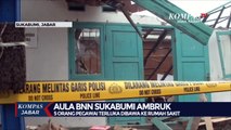 Aula BNN Sukabumi Ambruk, 5 Orang Terluka